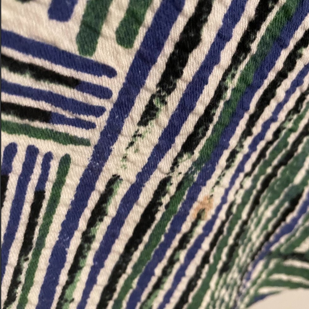 Anthropologie Blue and Green Dress - Picture 9 of 9